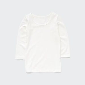 Uniqlo HEATTECH Scoop Neck T-Shirt (long sleeve)